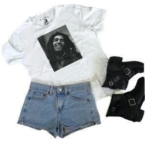 Zara Bob Marley T-shirt. Sz. Medium